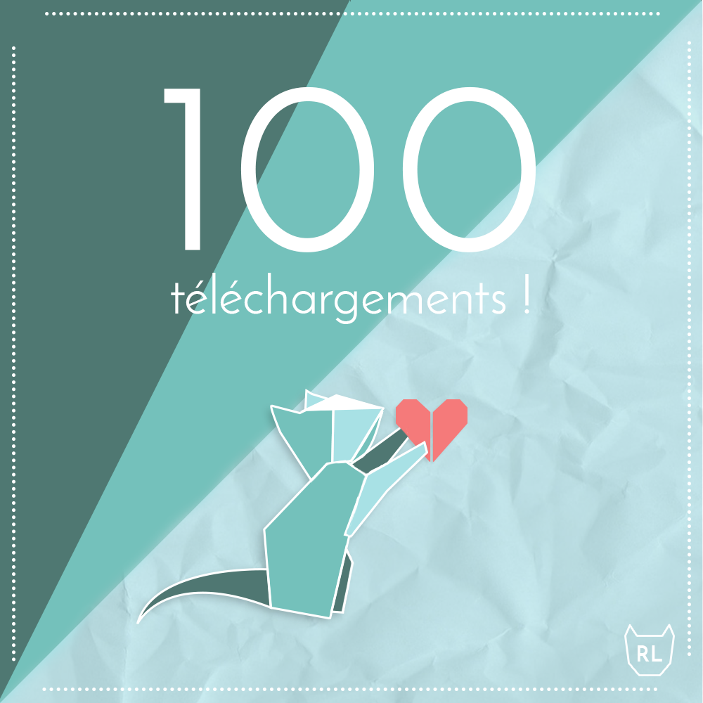 100 téléchargements